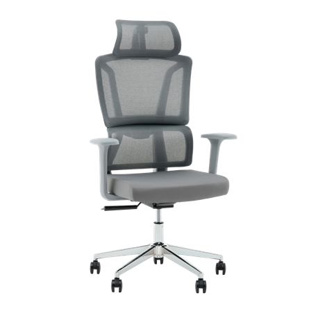 Кресло офисное TopChairs Forward серый