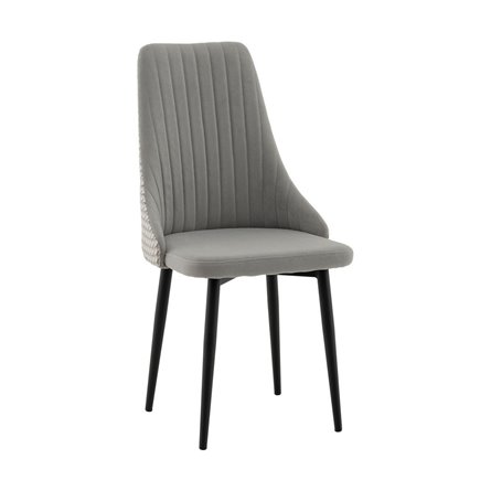 Стул Касаденика велюр серый