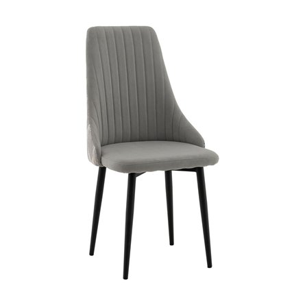 Стул Касаденика велюр серый