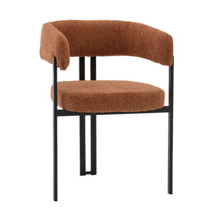 Стул Серенидат букле терракотовый