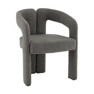 Стул Болинджер букле темно-серый