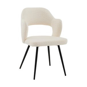 Стул Роккиана букле молочный