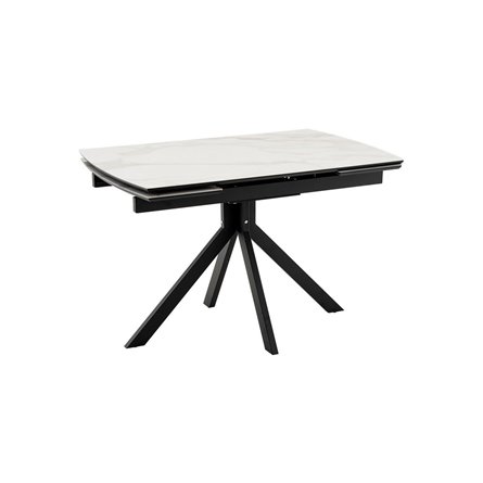 Стол Галац 120*80 см столешница стекло белое