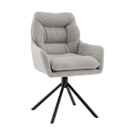 Стул Ральфио букле светло-серый