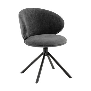 Стул Труфальд велюр темно-серый