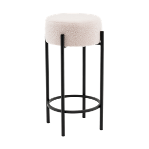 Стул барный Беккет букле бежевый