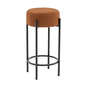 Стул барный Беккет букле терракотовый