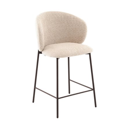 Стул полубарный Блейз букле капучино