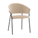 Стул Бруно NEW велюр кремовый