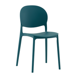 Стул Briny пластик темно-бирюзовый