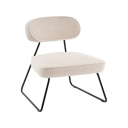 Кресло Kate new ткань букле бежевый