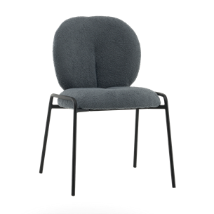 Стул Моллек букле темно-серый