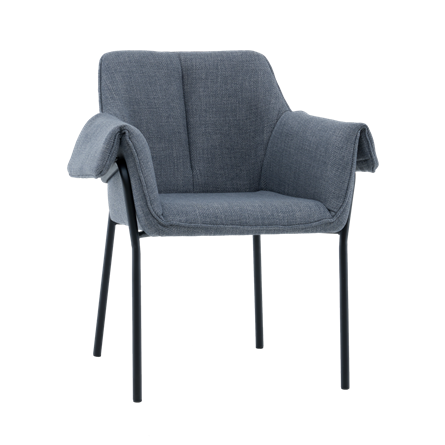 Стул Фальчин рогожка серый