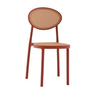 Стул Junie пластиковый красный