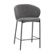 Стул полубарный Тисдейл букле темно-серый