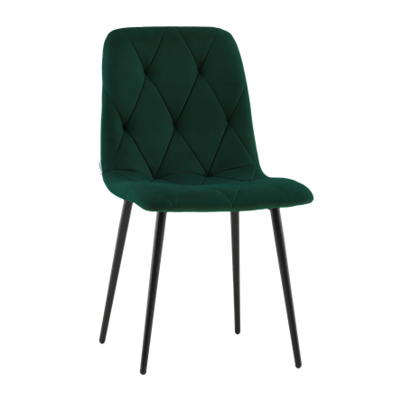 Стул Одди Diamond велюр зеленый