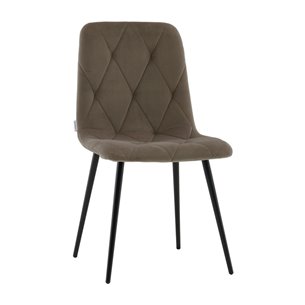 Стул Одди Diamond велюр тёмно-серый