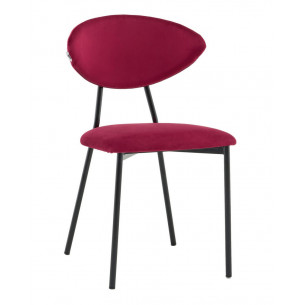 Стул обеденный Квинси велюр винный