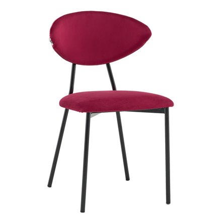 Стул обеденный Квинси велюр винный