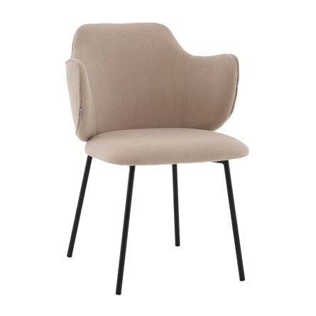 Стул Джиннет велюр бежевый