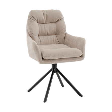 Стул Ральфио букле бежевый