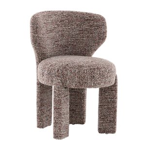 Стул Lainr бордовый меланж