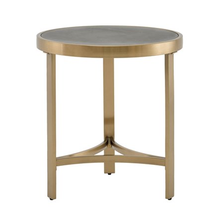 Журнальный столик Адриана 50*50 см серая керамика