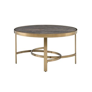 Журнальный столик Адриана 80*80 см серая керамика