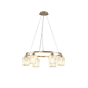 Люстра подвесная Moderli V11684-6P Prismique