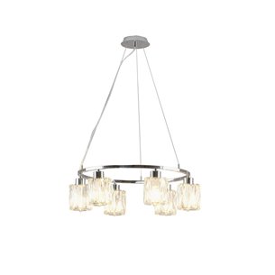Люстра подвесная Moderli V11707-6P Prismique