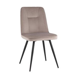 Стул Hedd велюр капучино