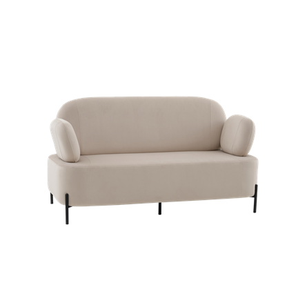 Диван Кэнди велюр бежевый