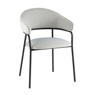 Стул обеденный Leya светло-серый