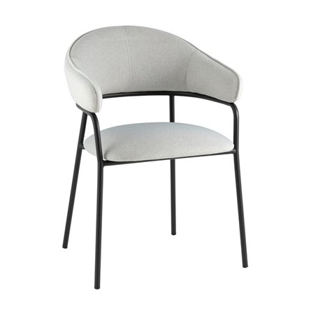 Стул обеденный Leya светло-серый