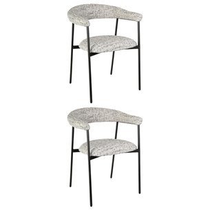 Стул обеденный Toko светло-серый 2 шт.