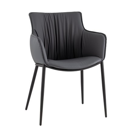 Стул Твигги экокожа темно-серый