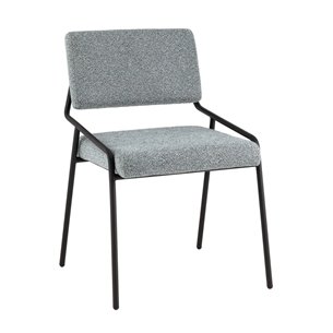 Стул Теллинг шенилл серо-синий