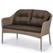 Плетеный диван S54B-W56 Light brown