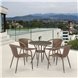 Комплект плетеной мебели T282ANT/Y137C-W56 Light Brown 4Pcs