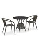 Комплект плетеной мебели T707ANS/Y137C-W53 2Pcs Brown