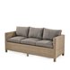 Плетеный диван S65B-W65 Light Brown