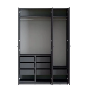 Шкаф распашной трёхстворчатый PAX/MAX серый, купить в интернет-магазине IKEzakaz.ru
