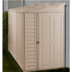 ПЛАСТИКОВЫЙ САРАЙ SIDEMATE 4X8 (ГХШ 2,4М Х 1,2М)