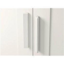 Шкаф платяной 2-дверный – IKEA BRIMNES/ 78х190 см, белый