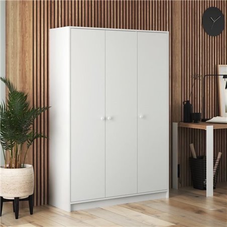 Шкаф 3 двери IKEA KLEPPSTAD 117×176х55 см