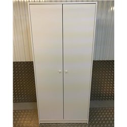 Шкаф 2 двери IKEA KLEPPSTAD 79×176х55см белый