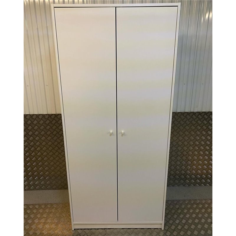 Шкаф 2 двери IKEA KLEPPSTAD 79×176х55см белый