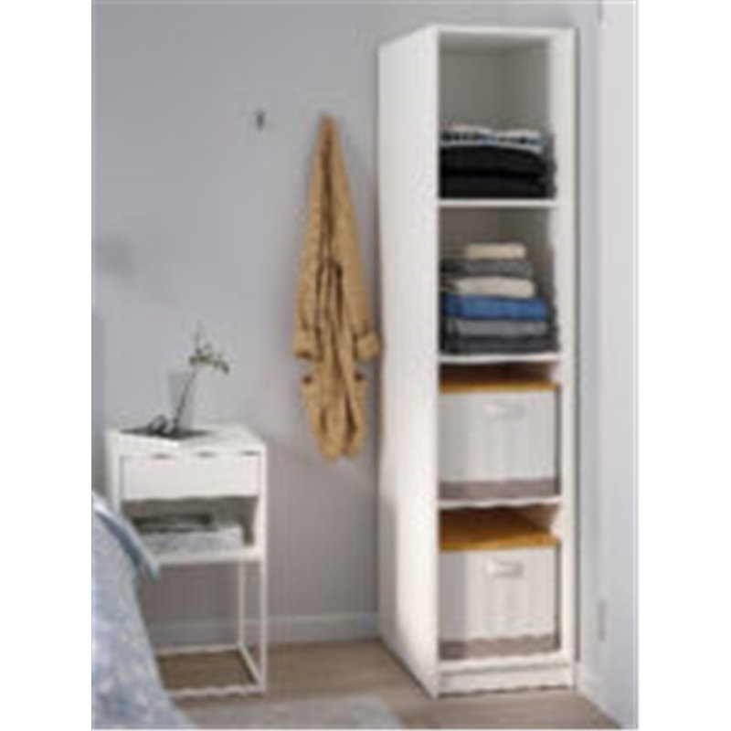 Шкаф 2 двери IKEA KLEPPSTAD 79×176х55см белый