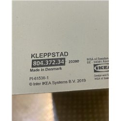 Шкаф 2 двери IKEA KLEPPSTAD 79×176х55см белый