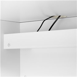 Письменный стол IKEA BRIMNES, белый, размеры 120×65 см